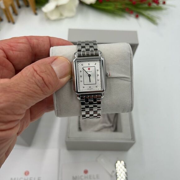 SOLD!!!!!!!!!         Women’s Michele  stainless steel watch - Picture 4 of 7